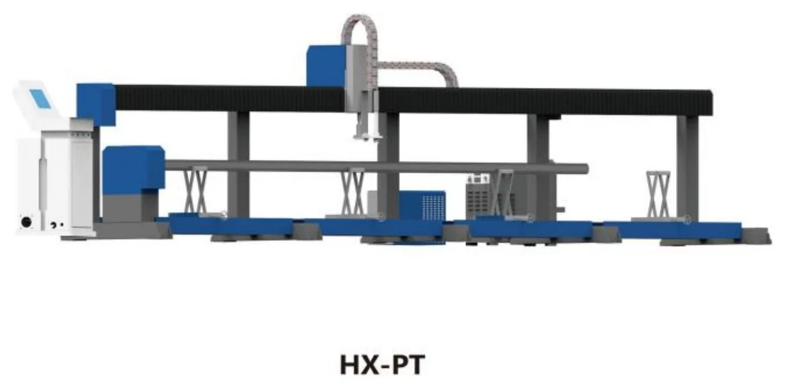 Трубный плазморезательный станок с ЧПУ HX-PT HX-PT